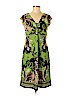 London Times Green Casual Dress Size 8 (petite) - photo 1