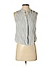 Cloth & Stone 100% Rayon Gray Sleeveless Blouse Size XS (petite) - photo 1