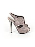 Charlotte Russe Silver Heels Size 7 - photo 1