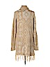 Mumu Mellow 100% Acrylic Tan Cardigan Size S - photo 2
