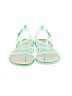 Crocs Solid Green Sandals Size 7 - photo 2