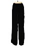Theory Black Velour Pants Size M - photo 2