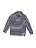 Gap Kids 100% Polyester Stripes Blue Pullover Sweater Size 6 - 7 - photo 1
