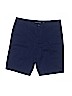 Lands' End 100% Cotton Blue Khaki Shorts Size 16 - photo 1