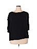 Ava & Viv 100% Rayon Black 3/4 Sleeve Blouse Size 2X - photo 1