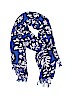Unbranded Print Blue Scarf One size - photo 1