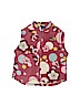 Patagonia 100% Polyester Floral Pink Fleece Jacket Size 3T - photo 1