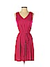 Ann Taylor LOFT Pink Casual Dress Size S (petite) - photo 1