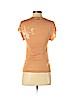 Theory 100% Viscose Orange Short Sleeve Blouse Size P (petite) - photo 2