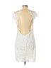 Lulu's 100% Polyester White Casual Dress Size XL - photo 2