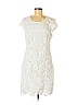 Lulu's 100% Polyester White Casual Dress Size XL - photo 1