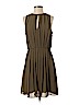 MICHAEL Michael Kors 100% Polyester Green Casual Dress Size S - photo 1