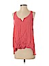 Splendid 100% Rayon Red Sleeveless Blouse Size S - photo 1