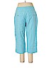 Coldwater Creek 100% Cotton Blue Cargo Pants Size 14 (petite) - photo 2