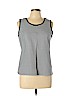 Lands' End 100% Cotton Blue Sleeveless Top Size XL (petite) - photo 1