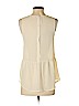 Lush 100% Polyester Ivory Sleeveless Blouse Size S - photo 2