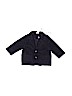 H&M 100% Cotton Black Fleece Jacket 3-6 MO / 6 MO - photo 1