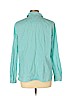 Talbots 100% Cotton Blue Long Sleeve Button-Down Shirt Size XL (petite) - photo 2