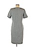 J.Crew 100% Cotton Gray Casual Dress Size 14 - photo 2
