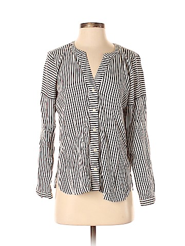 Ann Taylor LOFT Long Sleeve Button-Down Shirt (view 1)