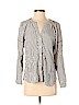 Ann Taylor LOFT 100% Cotton Gray Long Sleeve Button-Down Shirt Size S (petite) - photo 1
