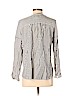 Ann Taylor LOFT 100% Cotton Gray Long Sleeve Button-Down Shirt Size S (petite) - photo 2