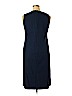 Talbots 100% Cotton Blue Casual Dress Size 14 - photo 2