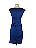 Donna Ricco Blue Cocktail Dress Size 4 (petite) - photo 2
