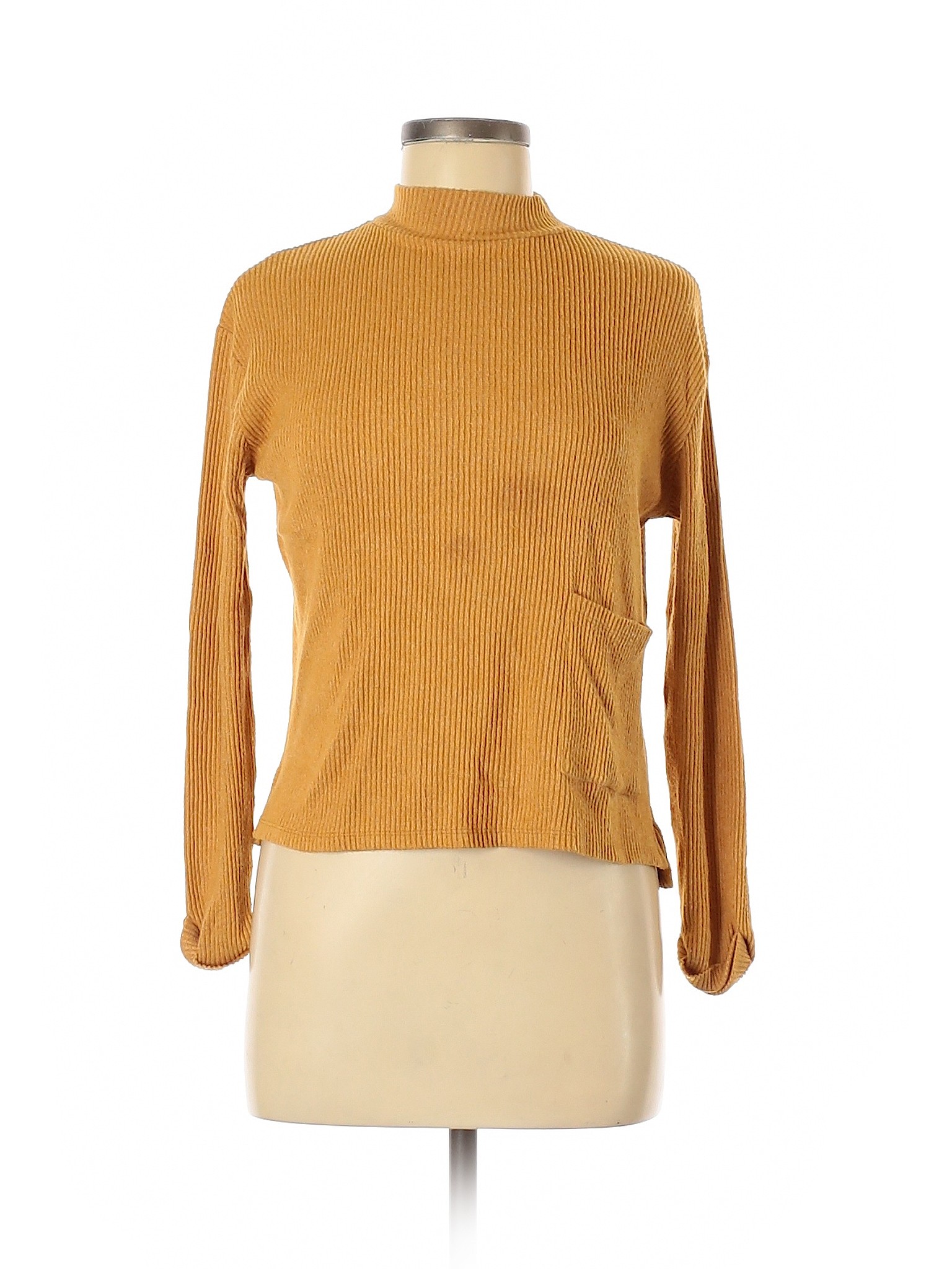  Zara  Women Yellow Long Sleeve T  Shirt  11 eBay