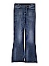 Assorted Brands Solid Blue Jeans Size 14 - photo 1