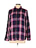 Lucky Brand 100% Rayon Pink Long Sleeve Button-Down Shirt Size L - photo 1