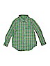 Ralph Lauren 100% Cotton Green Long Sleeve Button-Down Shirt Size 4 - photo 1
