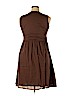 J.jill 100% Cotton Brown Casual Dress Size 14 (petite) - photo 2