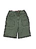 Genuine Kids from Oshkosh 100% Cotton Solid Green Denim Shorts Size 5T - photo 1