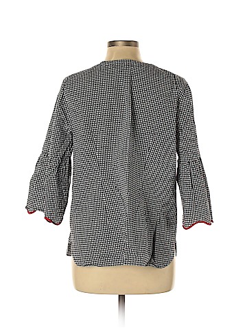 Assorted Brands 3/4 Sleeve Button-Down Shirt (view 2)