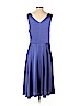 The Limited 100% Polyester Blue Cocktail Dress Size 8 - photo 2