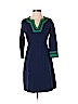 Lands' End Blue Casual Dress Size 0 (petite) - photo 1