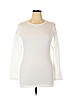 ASOS White Long Sleeve T-Shirt Size 18 - photo 1