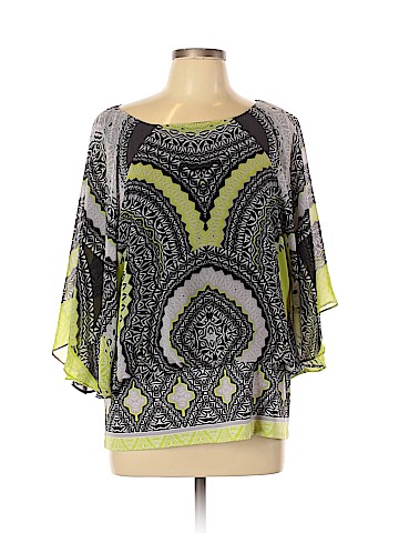 Coco Bianco 3/4 Sleeve Blouse (view 1)