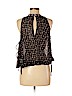 Free People 100% Polyester Black Sleeveless Blouse Size S (petite) - photo 2