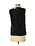 J.Crew 100% Polyester Black Sleeveless Blouse Size 2 - photo 2