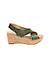 CL by Laundry Green Wedges Size 9 - photo 1