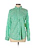 St. John's Bay 100% Cotton Green Long Sleeve Button-Down Shirt Size L - photo 1