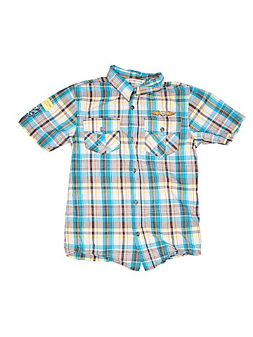 Old Navy Short Sleeve Button-Down Shirt (view 1)