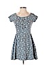Topshop Boutique Blue Casual Dress Size 4 (petite) - photo 1