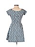 Topshop Boutique Blue Casual Dress Size 4 (petite) - photo 2