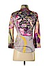 Just Cavalli Purple 3/4 Sleeve Silk Top Size EU (IT) 42 / US 6 - photo 2