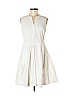 Banana Republic Factory Store 100% Cotton White Casual Dress Size 8 - photo 1