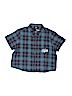 Harry Potter Blue Short Sleeve Button-Down Shirt Size M (youth) - photo 1