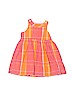 Baby Gap 100% Cotton Plaid Orange Dress Size 18-24 mo - photo 1